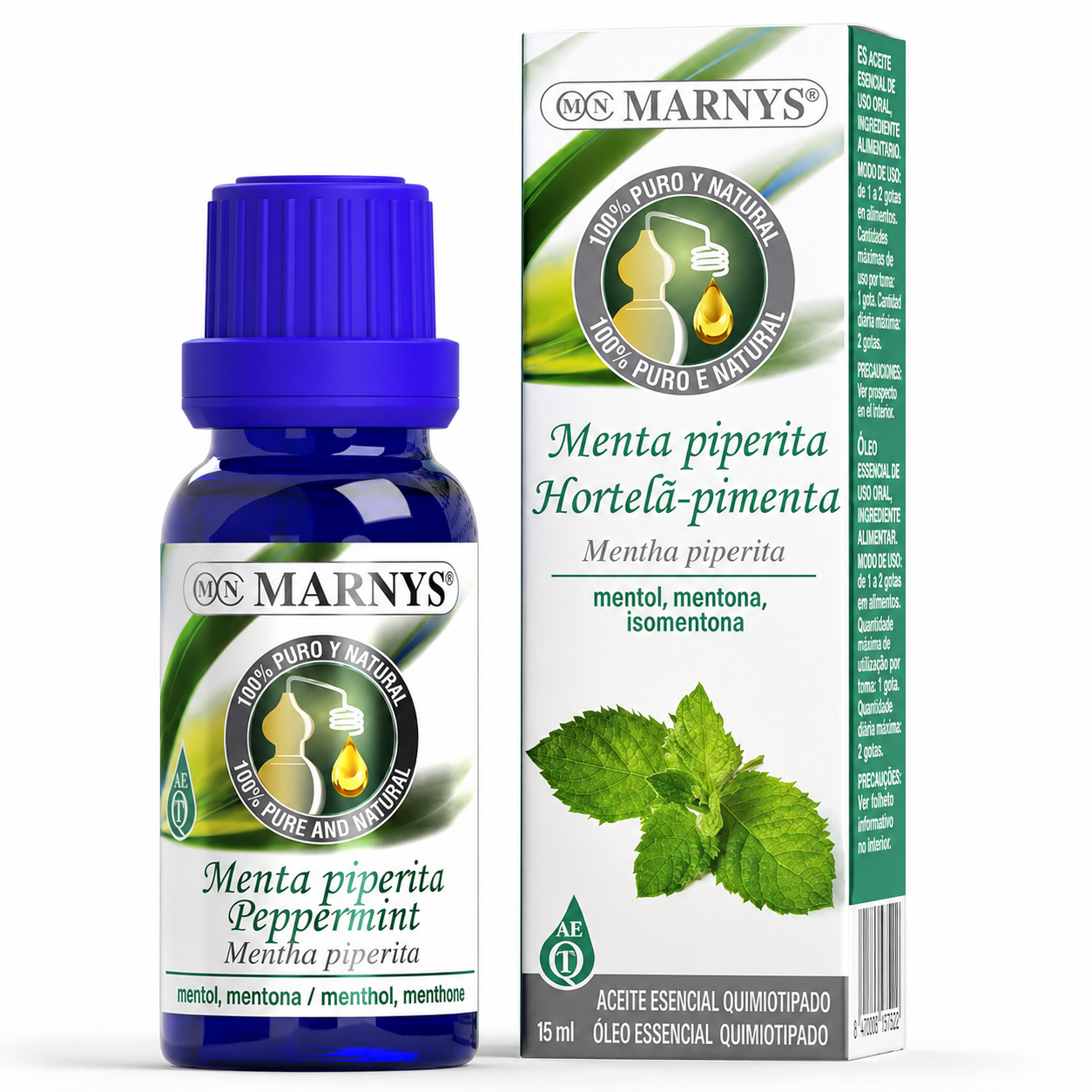 Aceite esencial de menta piperita