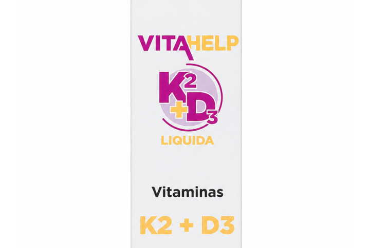 Vitamina K2 + D3 Líquida Vitahelp