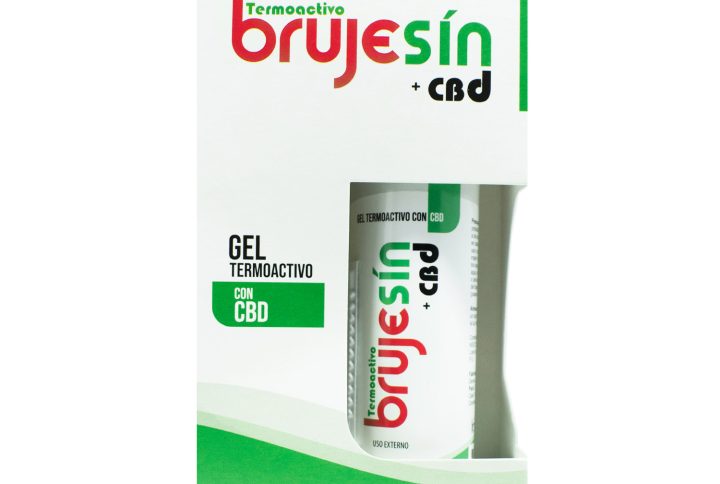 Brujesin Gel Termoactivo Con CBD Frasco Airless 50 Ml