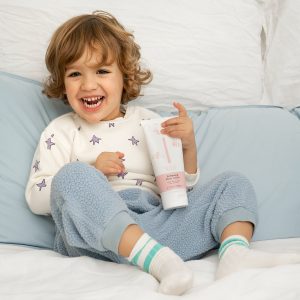 Loción Corporal Suavizante para el cuidado diario de Bebés y Niños
