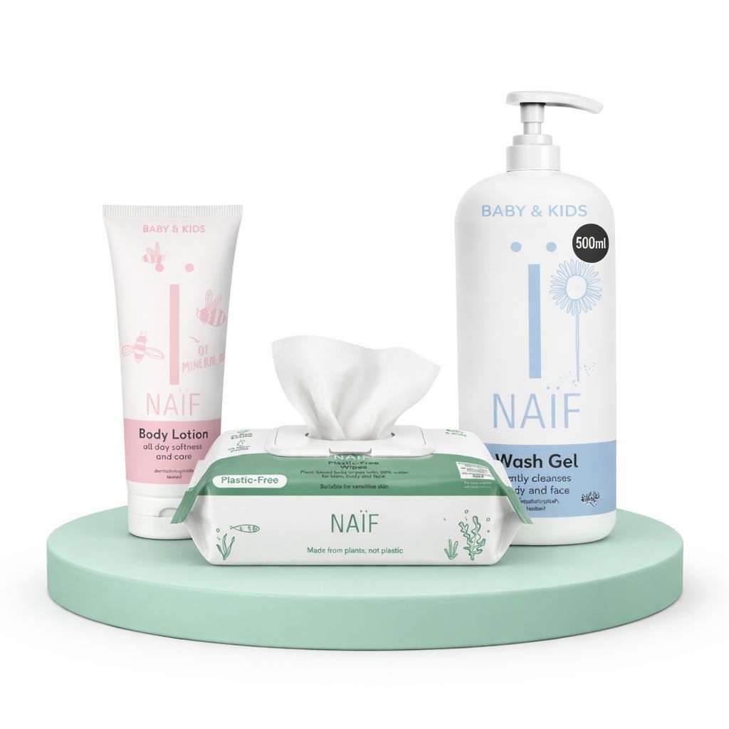 Pack #2: Crema Corporal de 75ml, Gel de Baño 500ml, y Toallita húmeda de agua